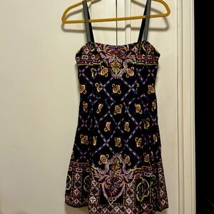 Nanette Lepore Sundress - Black Paisley Print - Size 6